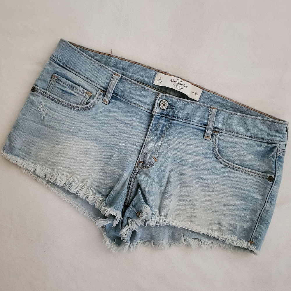 ABERCROMBIE &FITCH DENIM SHORTS